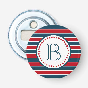 Monogram design bottle opener