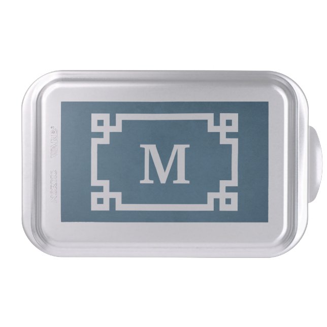 Monogram design cake pan (Front)