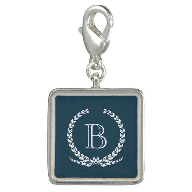 Monogram design charm (Front)