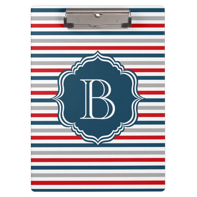 Monogram design clipboard (Front)