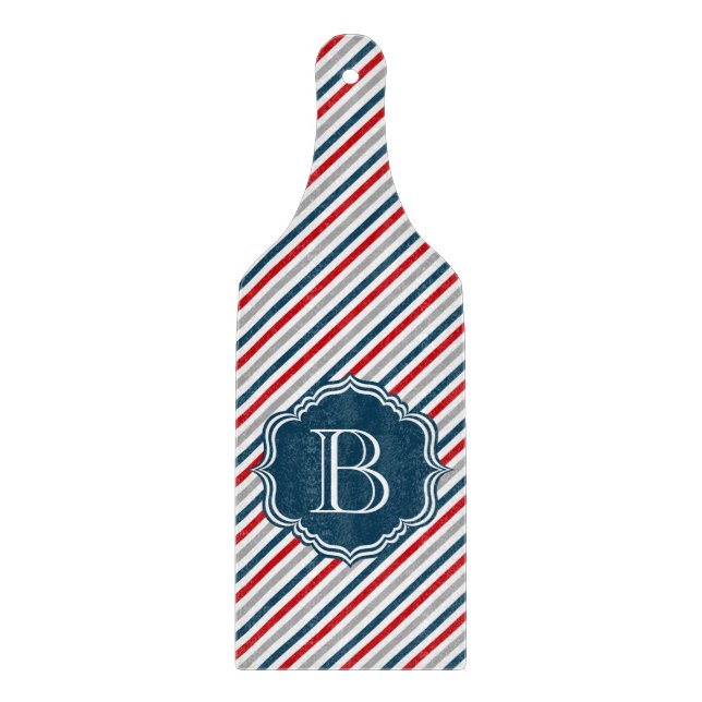 Monogram design cutting board (Front)