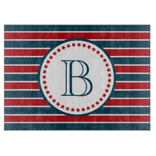 Monogram design cutting board