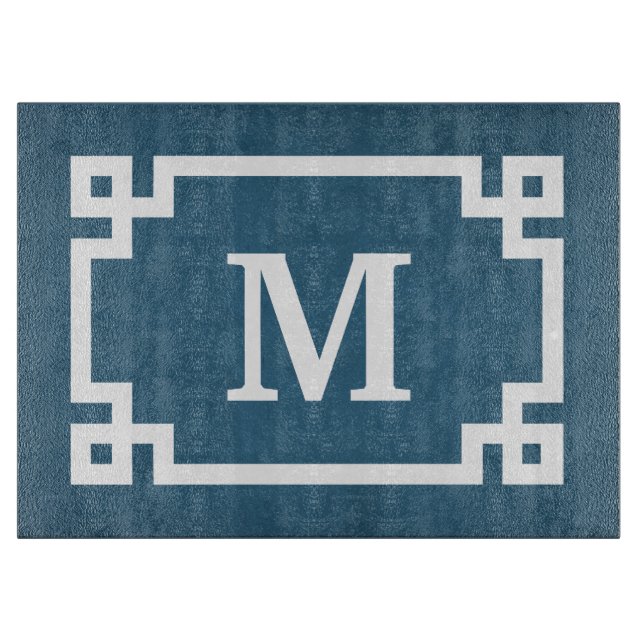 Monogram design cutting board (Front)