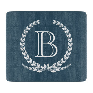 Monogram design cutting board