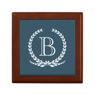 Monogram design gift box