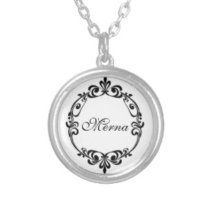 Monogram Design Necklace