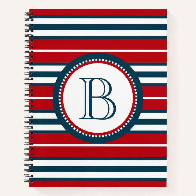 Monogram design notebook (Front)