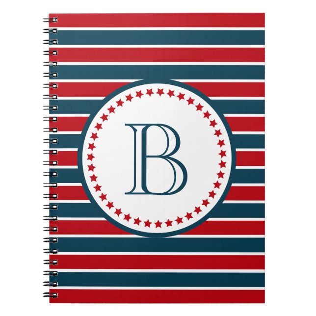 Monogram design notebook (Front)