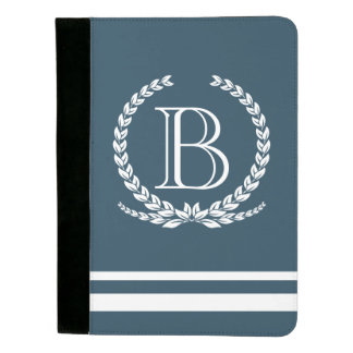 Monogram design padfolio