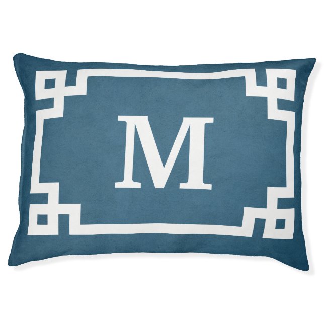 Monogram design pet bed (Front)