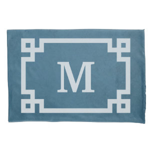 Monogram design pillowcase