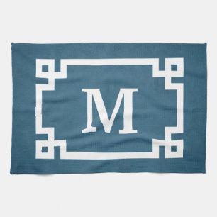 Monogram design towel