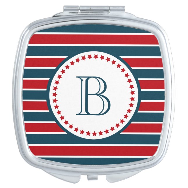 Monogram design vanity mirror (Front)