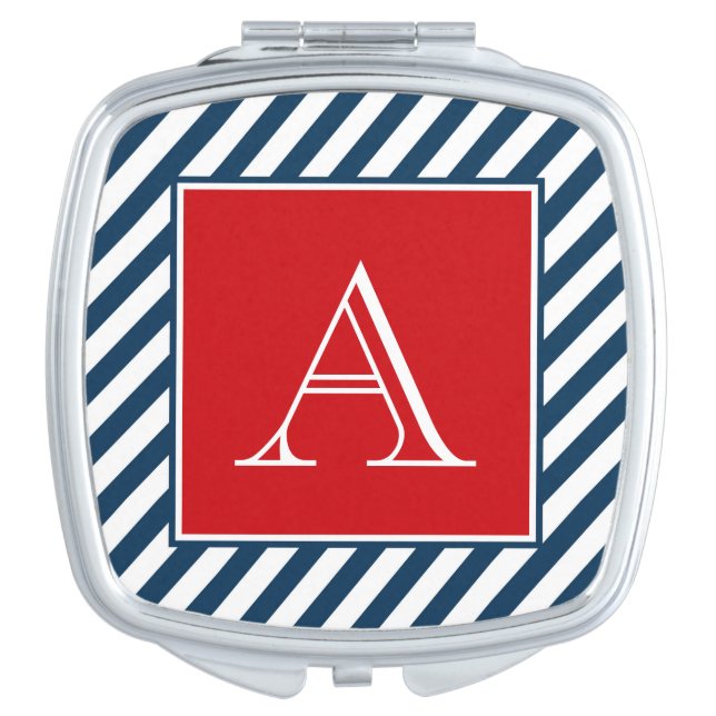 Monogram design vanity mirror (Front)