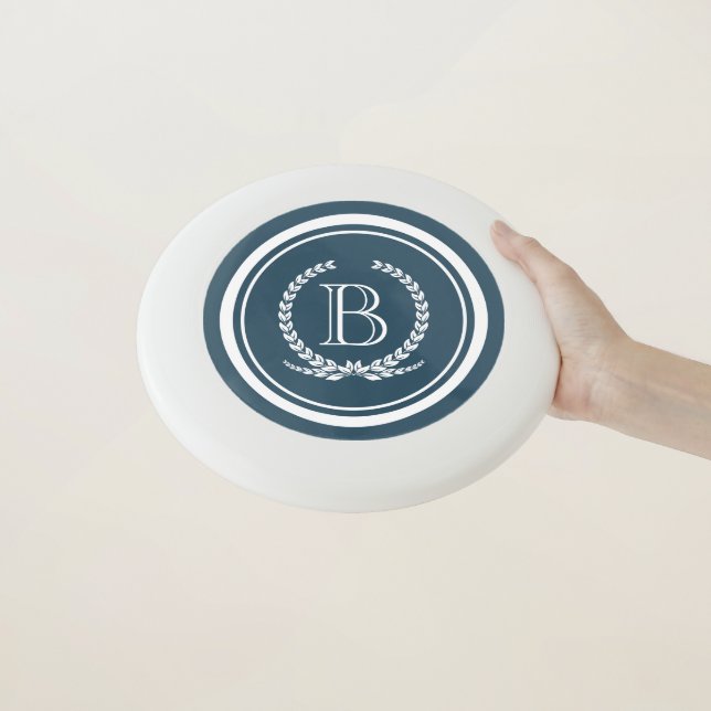 Monogram design Wham-O frisbee (In Hand)