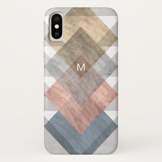 Monogram | Diamond Align I Case-Mate iPhone Case (Back)
