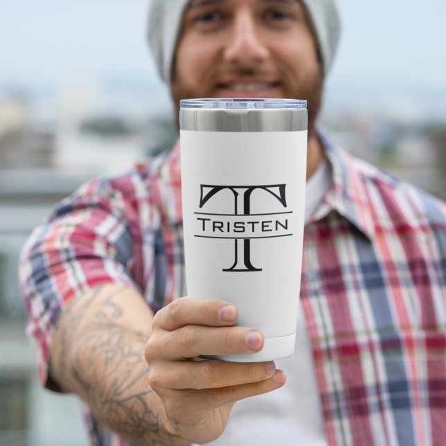 Monogram Die Cut Custom Personalized Sticker (Creator Uploaded)