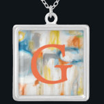 Monogram | Direction I Silver Plated Necklace<br><div class="desc">Modern</div>