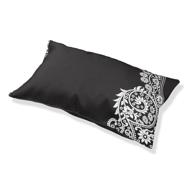 Monogram Dog Beds – XL to Small, Personalized Styl (Angled)