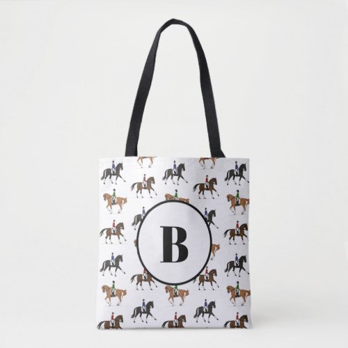 Monogram Dressage Tote Bag