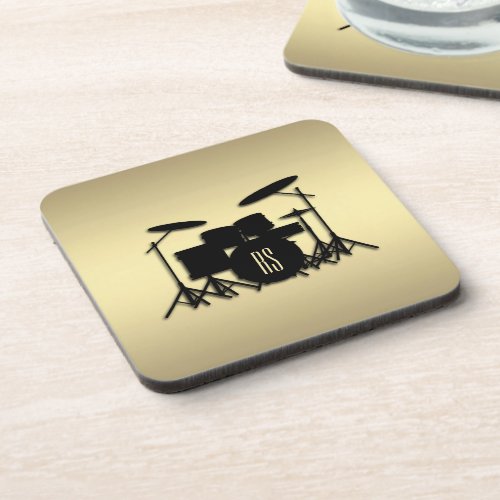 Monogram Drum Set Gold