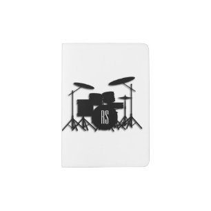 Monogram Drum Set Passport Holder