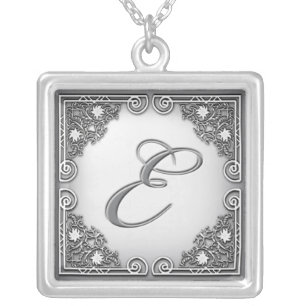 Monogram "E" Necklace