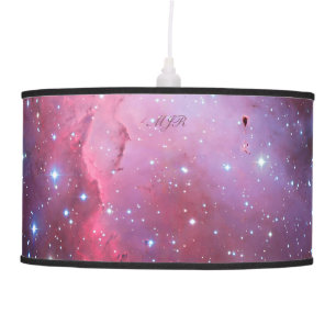Monogram Eagle Nebula outer space picture Ceiling Lamp