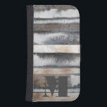 Monogram | Earth & Smoke I Wallet Phone Case For Samsung Galaxy S4<br><div class="desc">Home Décor</div>