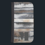 Monogram | Earth & Smoke I Wallet Phone Case For Samsung Galaxy S4<br><div class="desc">Home Décor</div>