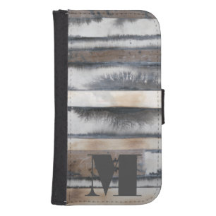 Monogram   Earth & Smoke I Wallet Phone Case For Samsung Galaxy S4