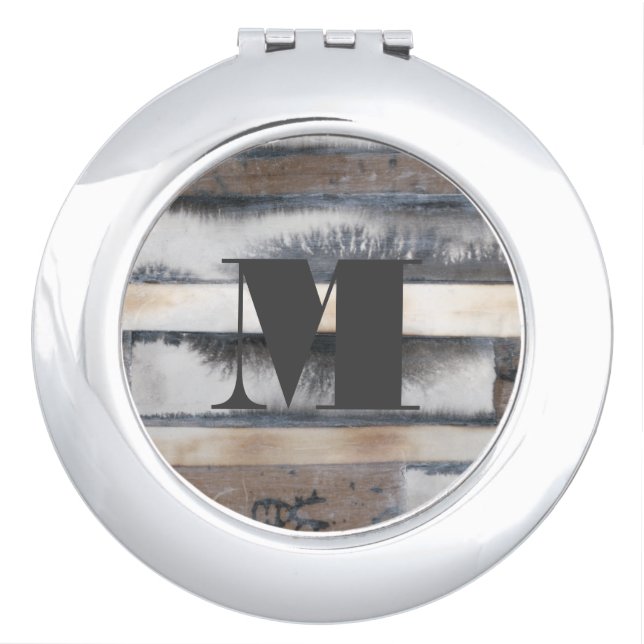 Monogram | Earth & Smoke I Vanity Mirror (Front)