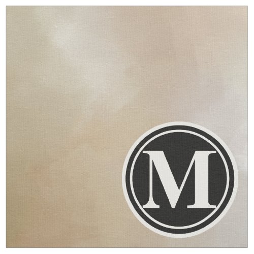 Monogram Elegant and Abstract Background Fabric