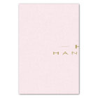 Monogram Elegant Minimal Blush Pink and Gold