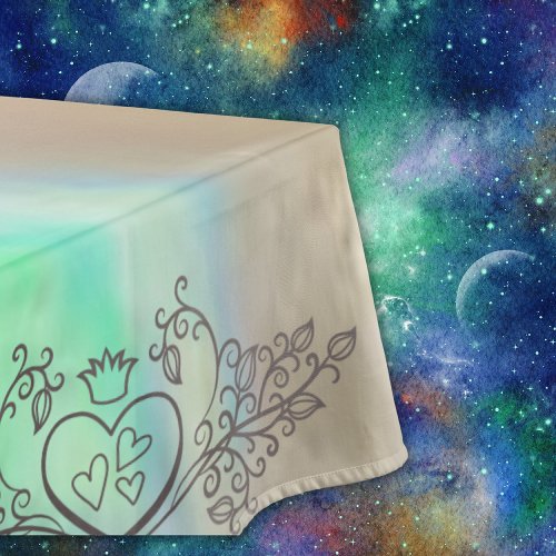 Monogram Elegant Mother-of-Pearl Green LRG Wedding