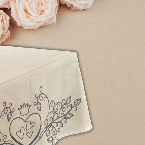 Monogram Elegant Mother-of-Pearl Peach LRG Wedding