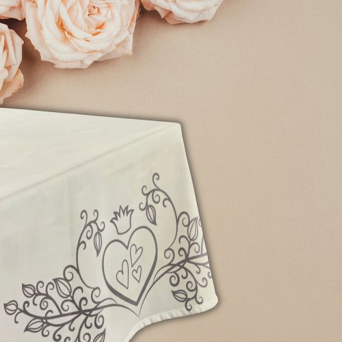 Monogram Elegant Mother-of-Pearl Peach Med Wedding