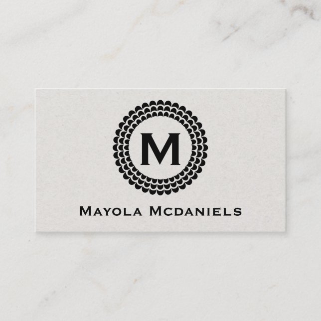 Monogram | Element Expansion 3 Business Card (Front)