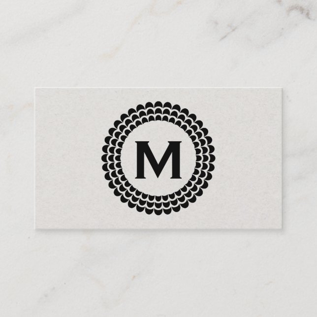 Monogram | Element Expansion Business Card (Front)