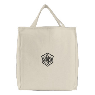 Monogram Embroidered Bag Monograms Monogrammed