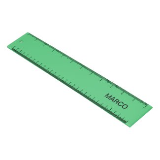 Monogram Emerald Green Ruler