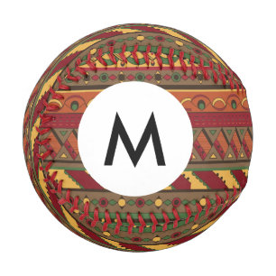 Monogram Ethnic background Baseball
