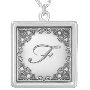 Monogram "F" Necklace