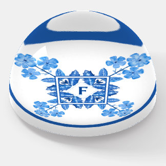 Monogram F Paperweight