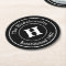 Monogram Family Surname Mod BW Personalized