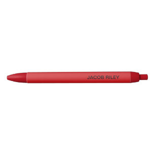 Monogram Fashion Red Pen