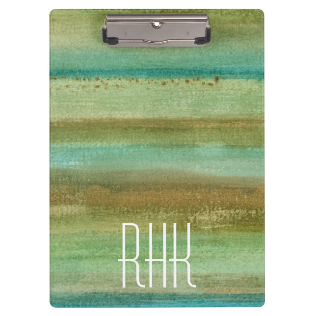 Monogram | Fields in Spring I Clipboard (Front)