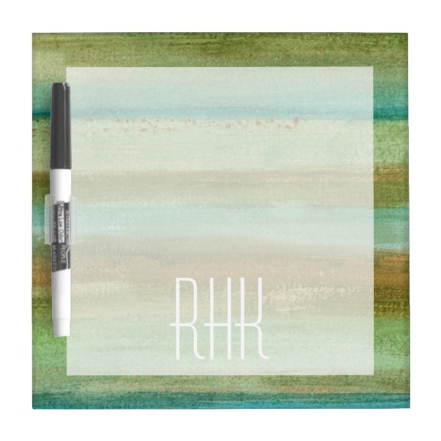 Monogram | Fields in Spring I Dry-Erase Board (Front)