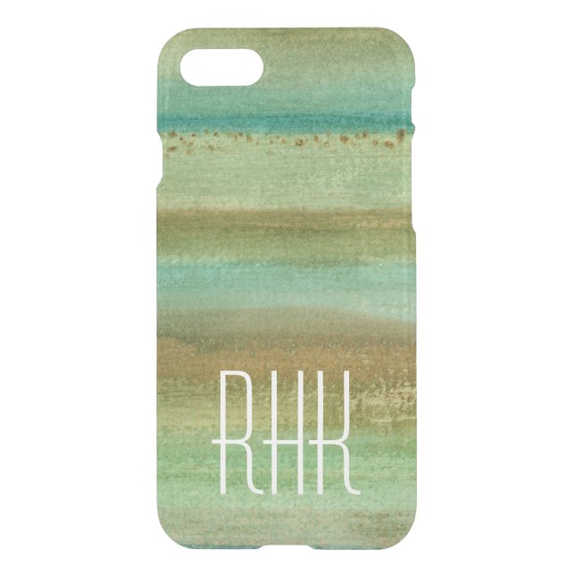 Monogram | Fields in Spring I Uncommon iPhone Case (Back)