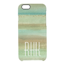 Monogram | Fields in Spring I Clear iPhone 6/6S Case